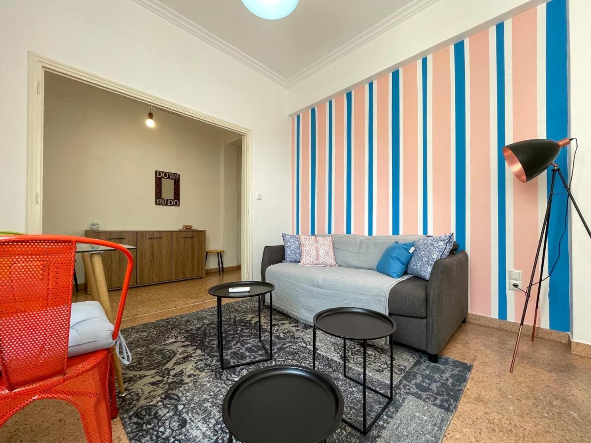 Apartamento Soho Vivid 55Sqm Apt In Atenas Exterior foto